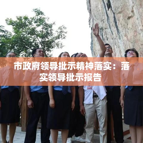 市政府領導批示精神落實:落實領導批示報告