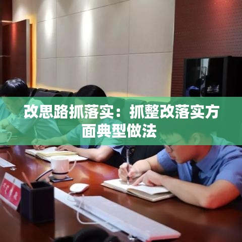 改思路抓落實:抓整改落實方面典型做法