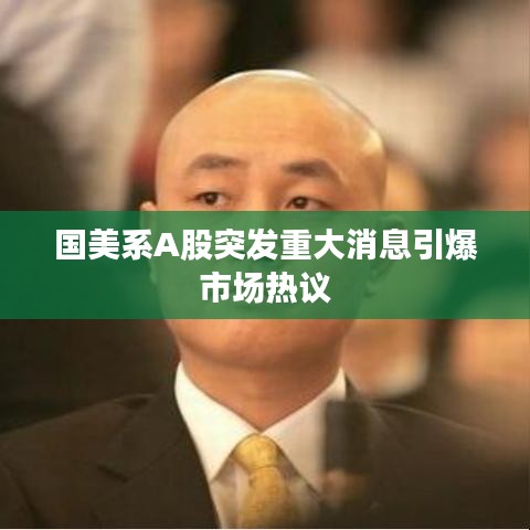 國美系A(chǔ)股突發(fā)重大消息引爆市場熱議