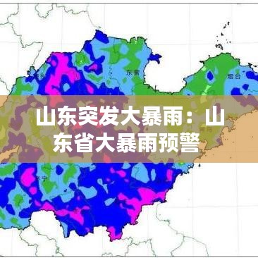 山東突發(fā)大暴雨:山東省大暴雨預(yù)警