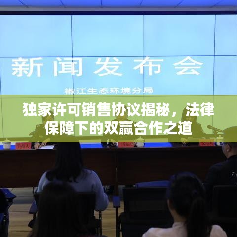 獨家許可銷售協議揭秘,法律保障下的雙贏合作之道