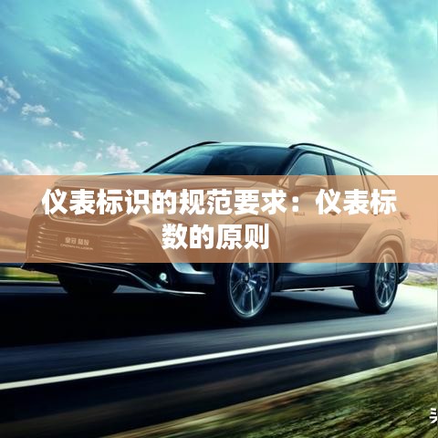 儀表標識的規(guī)范要求:儀表標數(shù)的原則