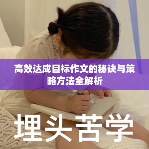 高效達(dá)成目標(biāo)作文的秘訣與策略方法全解析