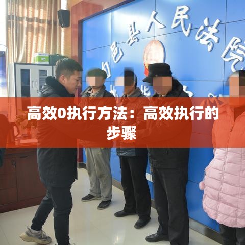 高效0執行方法:高效執行的步驟