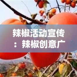 辣椒活動宣傳:辣椒創意廣告語