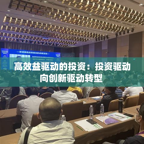 高效益驅動的投資:投資驅動向創新驅動轉型
