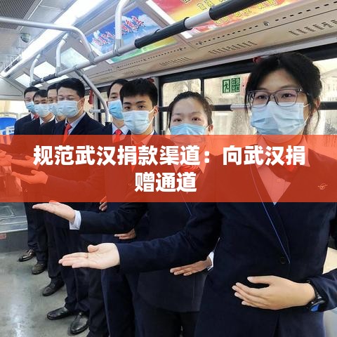 規(guī)范武漢捐款渠道:向武漢捐贈通道