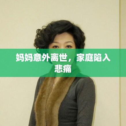 媽媽意外離世,家庭陷入悲痛