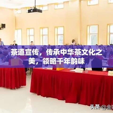 茶道宣傳,傳承中華茶文化之美,領略千年韻味