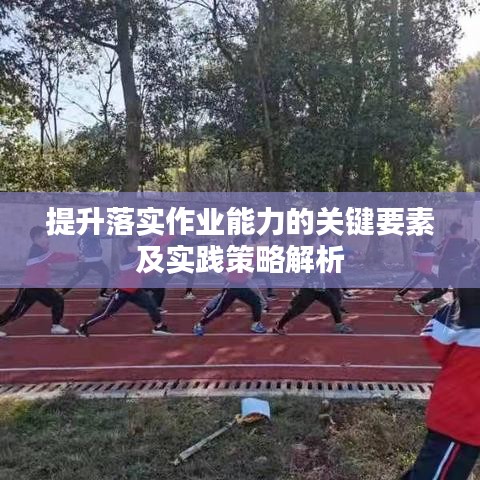 提升落實作業能力的關鍵要素及實踐策略解析