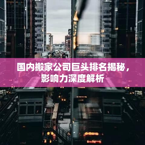 國內搬家公司巨頭排名揭秘,影響力深度解析