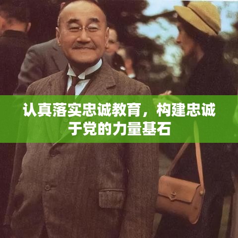 認(rèn)真落實(shí)忠誠(chéng)教育,構(gòu)建忠誠(chéng)于黨的力量基石