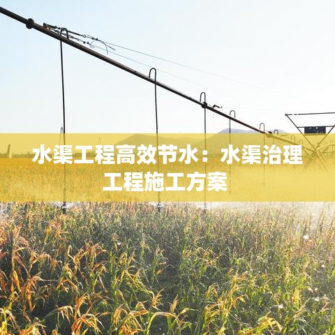 水渠工程高效節水:水渠治理工程施工方案
