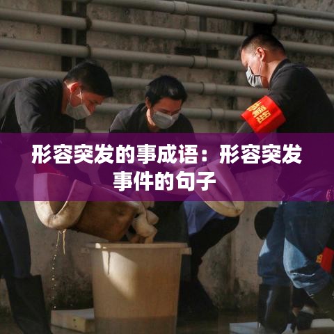 形容突發的事成語:形容突發事件的句子