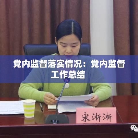 黨內監督落實情況:黨內監督工作總結