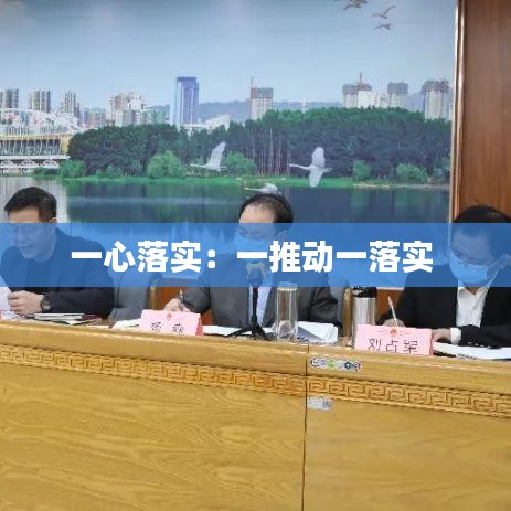一心落實：一推動一落實 
