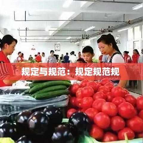 規(guī)定與規(guī)范:規(guī)定規(guī)范規(guī)