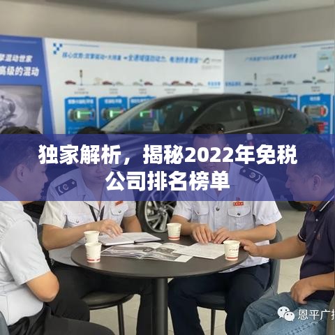 獨家解析，揭秘2022年免稅公司排名榜單