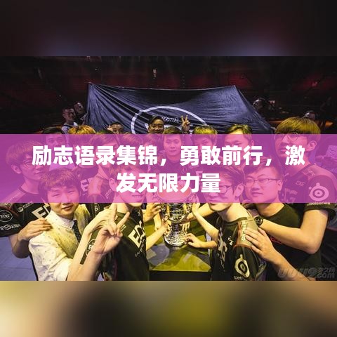 勵志語錄集錦,勇敢前行,激發無限力量