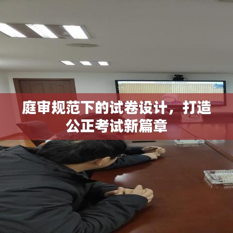 庭審規范下的試卷設計，打造公正考試新篇章