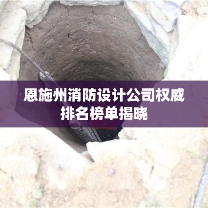 恩施州消防設(shè)計(jì)公司權(quán)威排名榜單揭曉