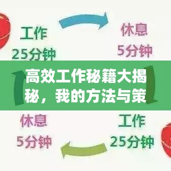 高效工作秘籍大揭秘,我的方法與策略分享