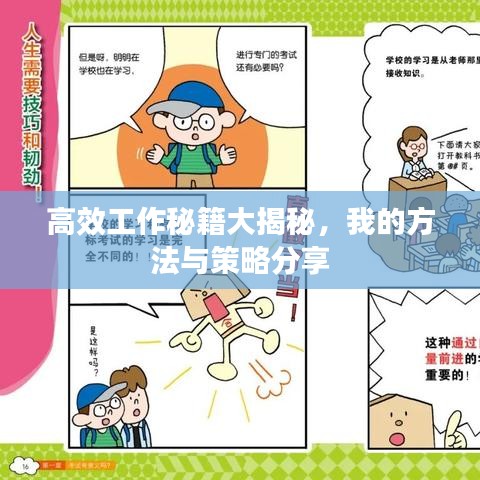 高效工作秘籍大揭秘,我的方法與策略分享