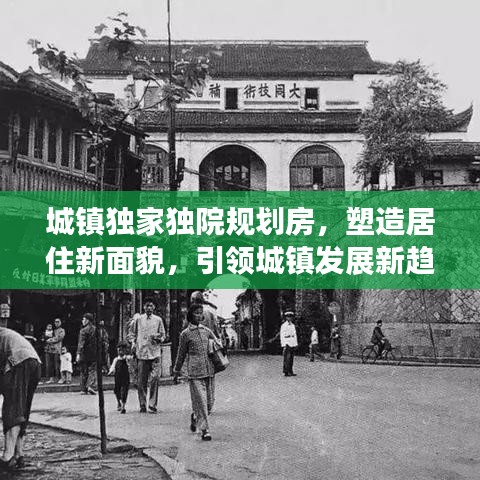 城鎮(zhèn)獨家獨院規(guī)劃房,塑造居住新面貌,引領城鎮(zhèn)發(fā)展新趨勢
