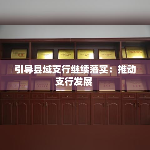 引導縣域支行繼續(xù)落實:推動支行發(fā)展