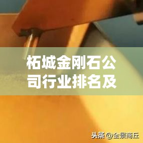 柘城金剛石公司行業排名及重要行業地位揭秘