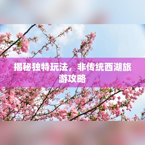 揭秘獨特玩法，非傳統西湖旅游攻略