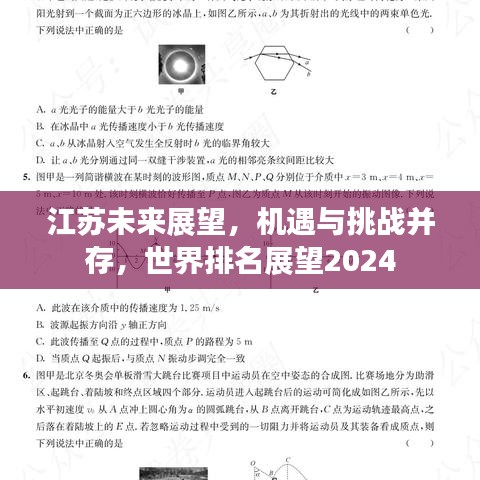 江蘇未來展望，機遇與挑戰并存，世界排名展望2024