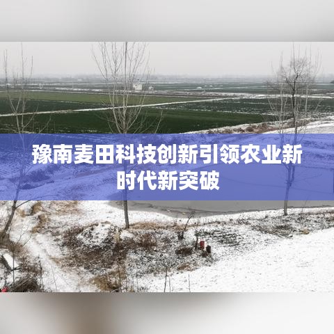 豫南麥田科技創新引領農業新時代新突破