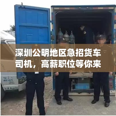 深圳公明地區急招貨車司機,高薪職位等你來駕!