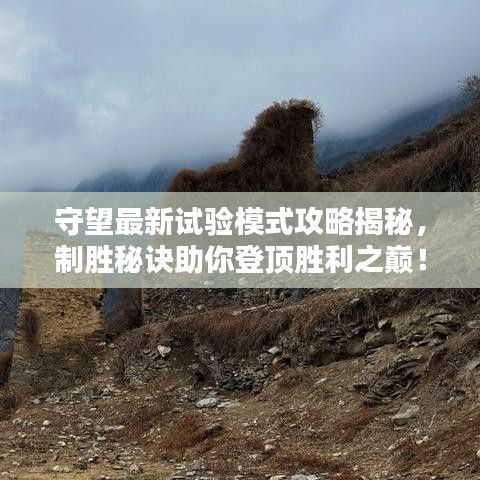 守望最新試驗模式攻略揭秘,制勝秘訣助你登頂勝利之巔!