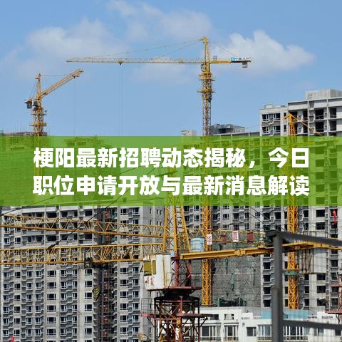 梗陽最新招聘動態揭秘，今日職位申請開放與最新消息解讀
