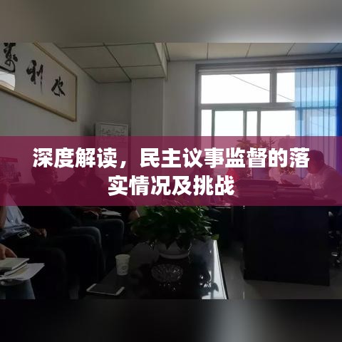 深度解讀，民主議事監督的落實情況及挑戰