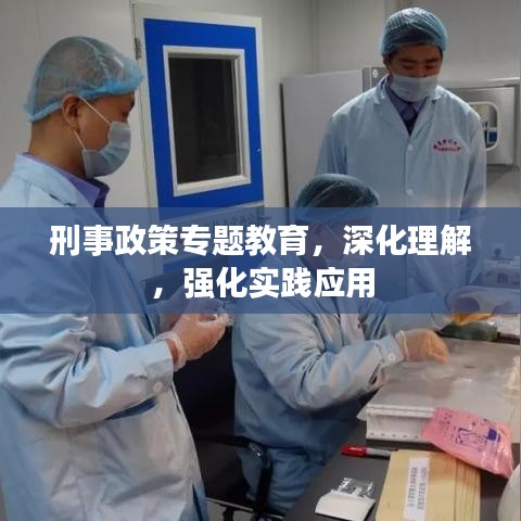 刑事政策專題教育,深化理解,強化實踐應(yīng)用