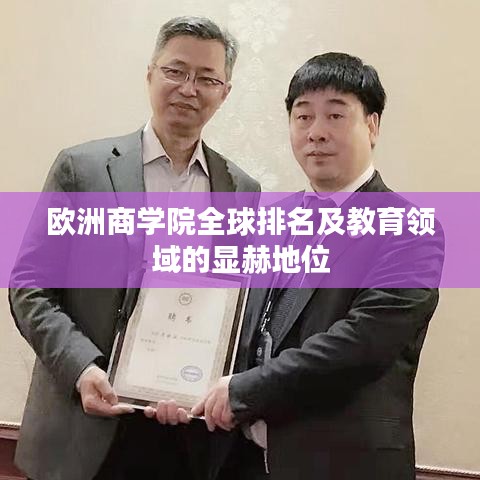 歐洲商學院全球排名及教育領域的顯赫地位