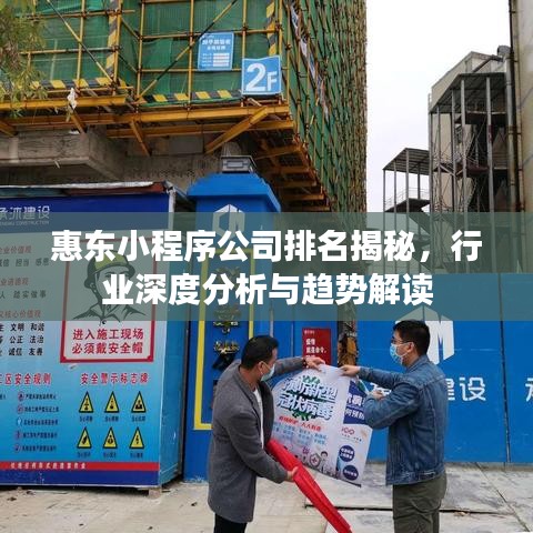 惠東小程序公司排名揭秘，行業深度分析與趨勢解讀
