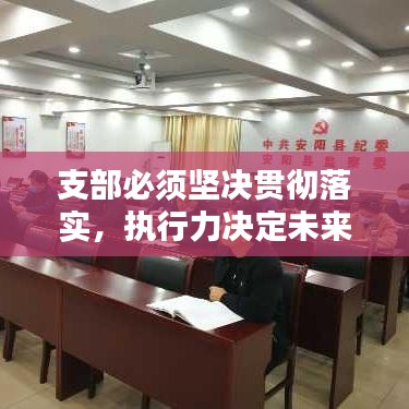 支部必須堅決貫徹落實，執行力決定未來！