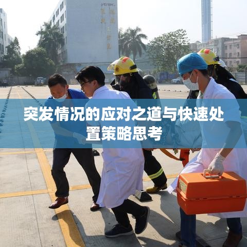 突發(fā)情況的應對之道與快速處置策略思考