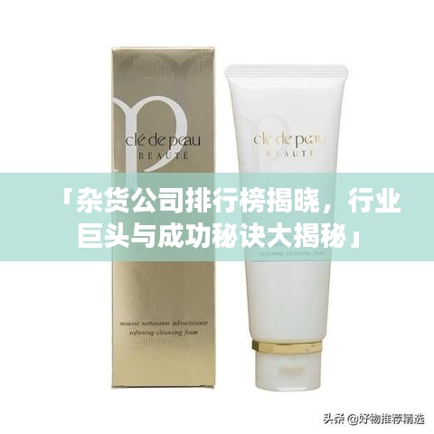 「雜貨公司排行榜揭曉，行業巨頭與成功秘訣大揭秘」