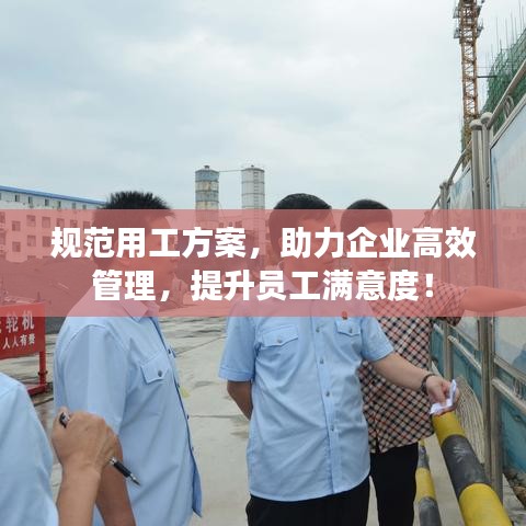 規范用工方案，助力企業高效管理，提升員工滿意度！