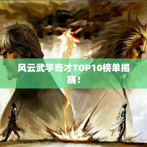 風(fēng)云武學(xué)奇才TOP10榜單揭曉!