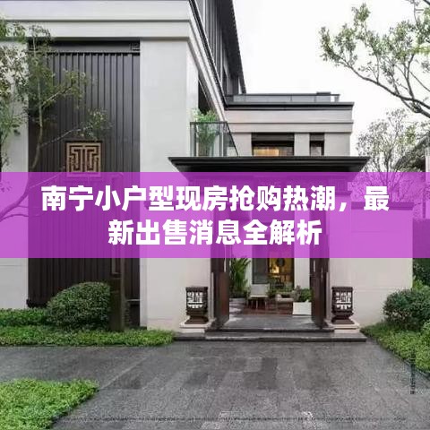 南寧小戶型現房搶購熱潮，最新出售消息全解析