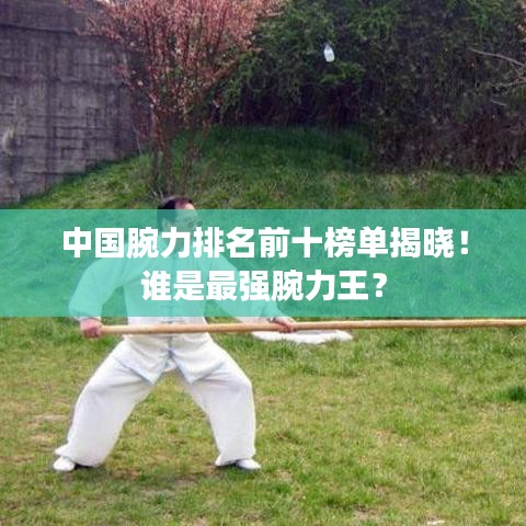 中國腕力排名前十榜單揭曉!誰是最強(qiáng)腕力王?