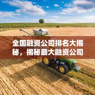 全國融資公司排名大揭秘,揭秘最大融資公司影響力分析