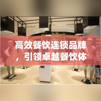 高效餐飲連鎖品牌，引領卓越餐飲體驗新標桿