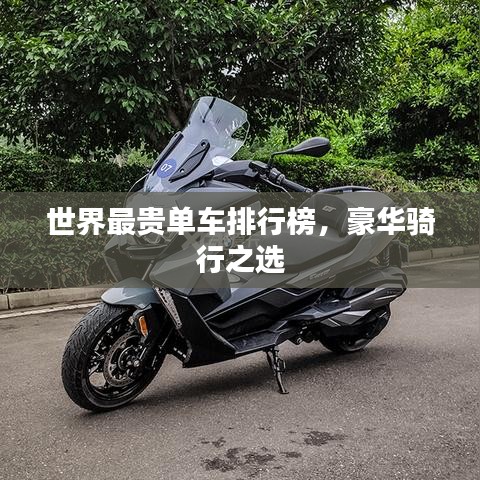 世界最貴單車排行榜，豪華騎行之選